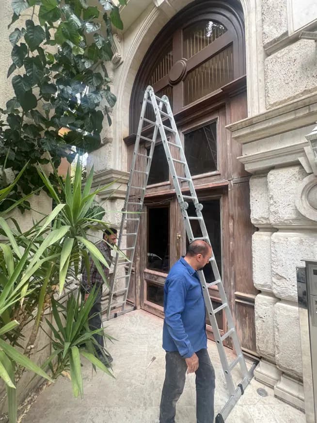 ابزار نردبان بلند در اسرع وقت حمل رایگان